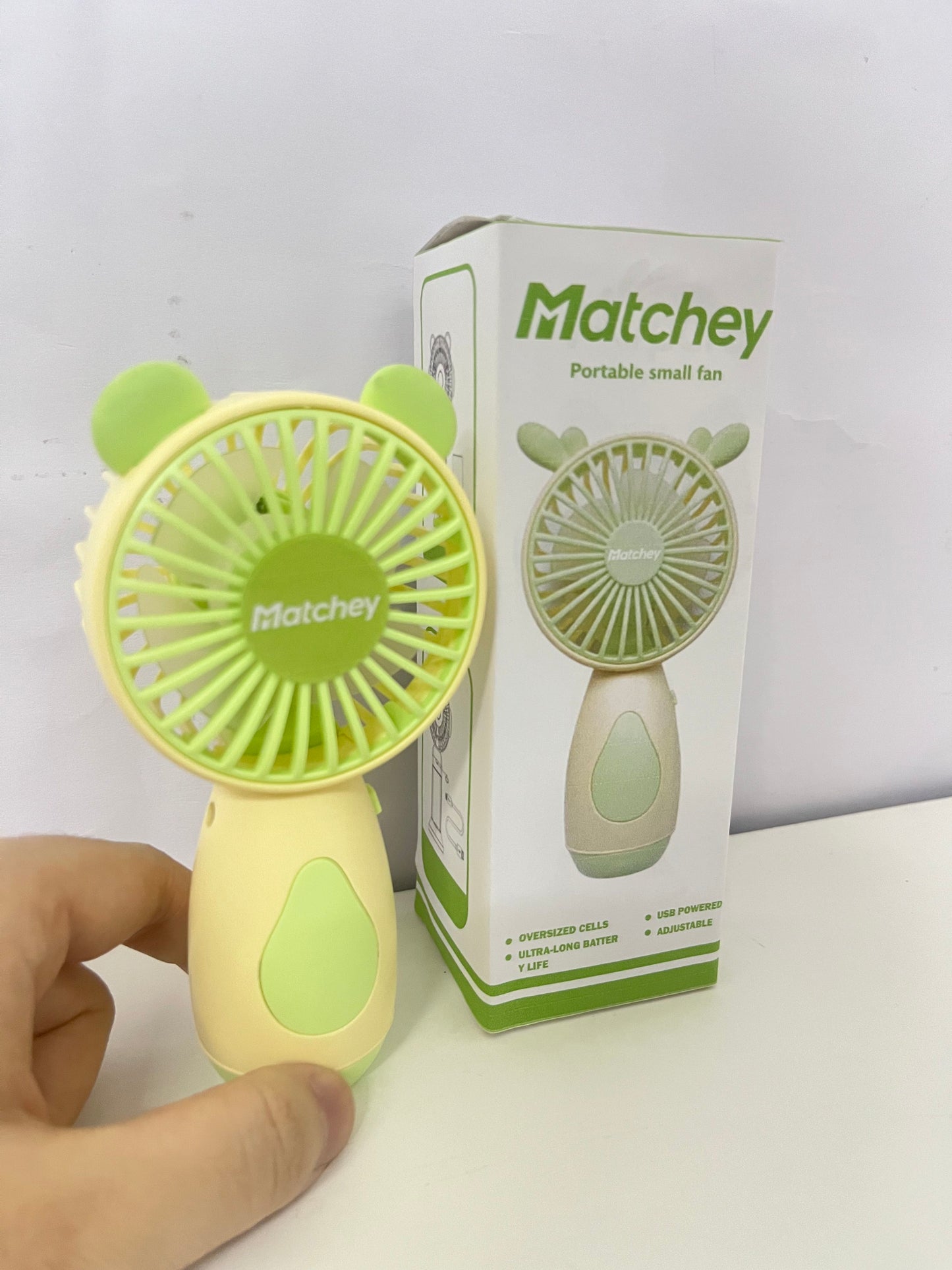 【Matchey Portable Electric Fan】—— Your Cool Companion On the Go