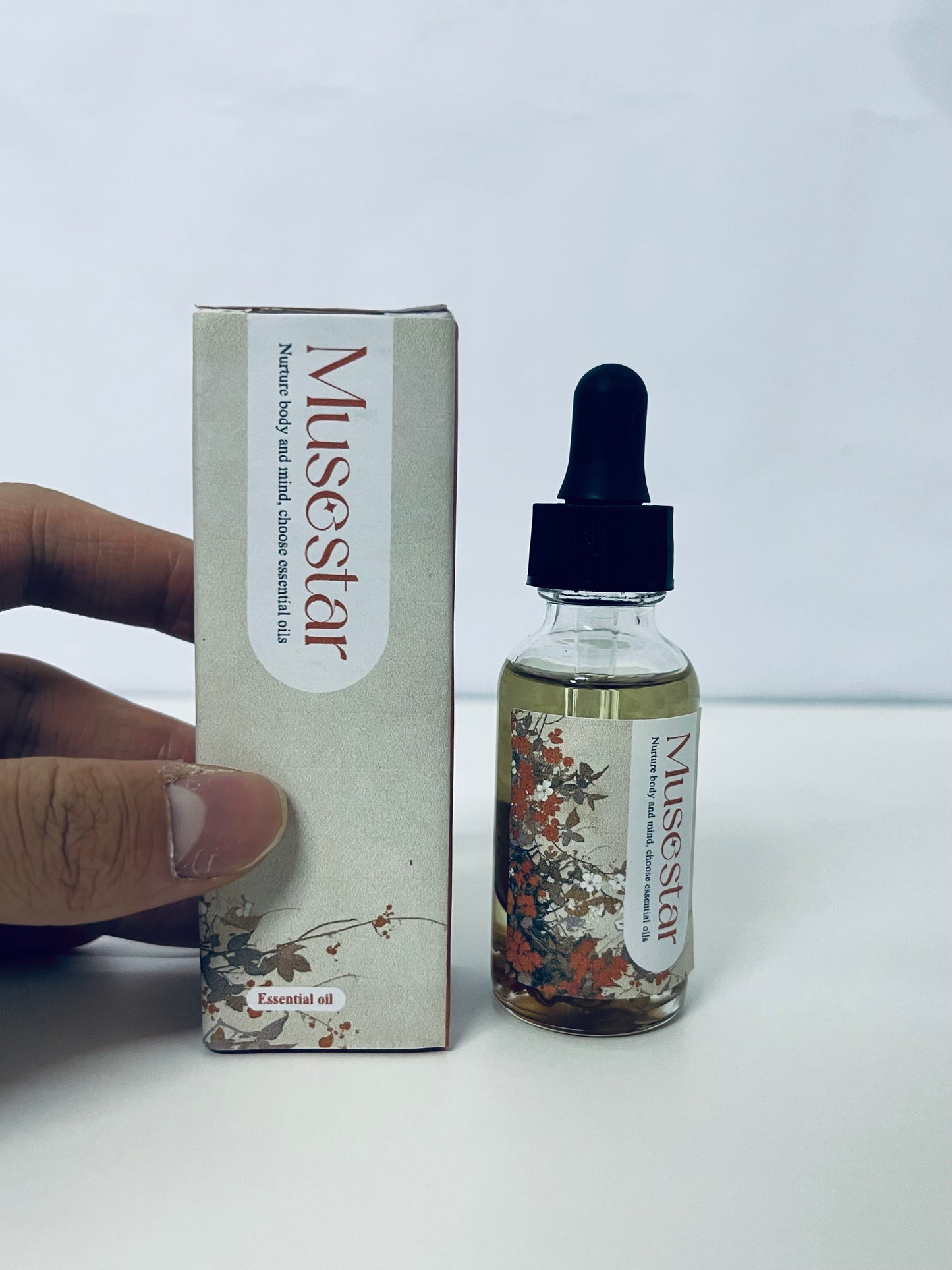 Musestar Natural Soothing Essential Oil Plant Extracts A Daily Care Item for Physical & Mental Healing