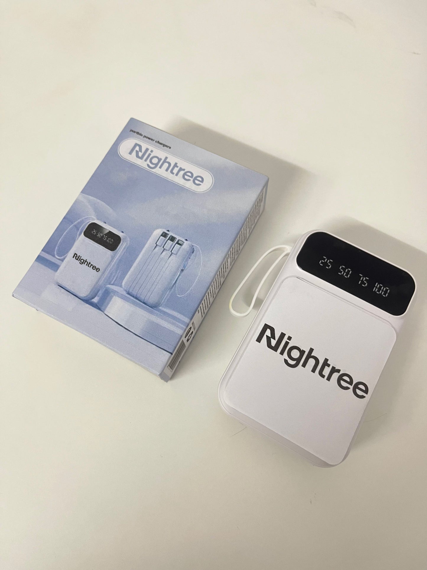 Nightree Portable Digital Display Power Bank