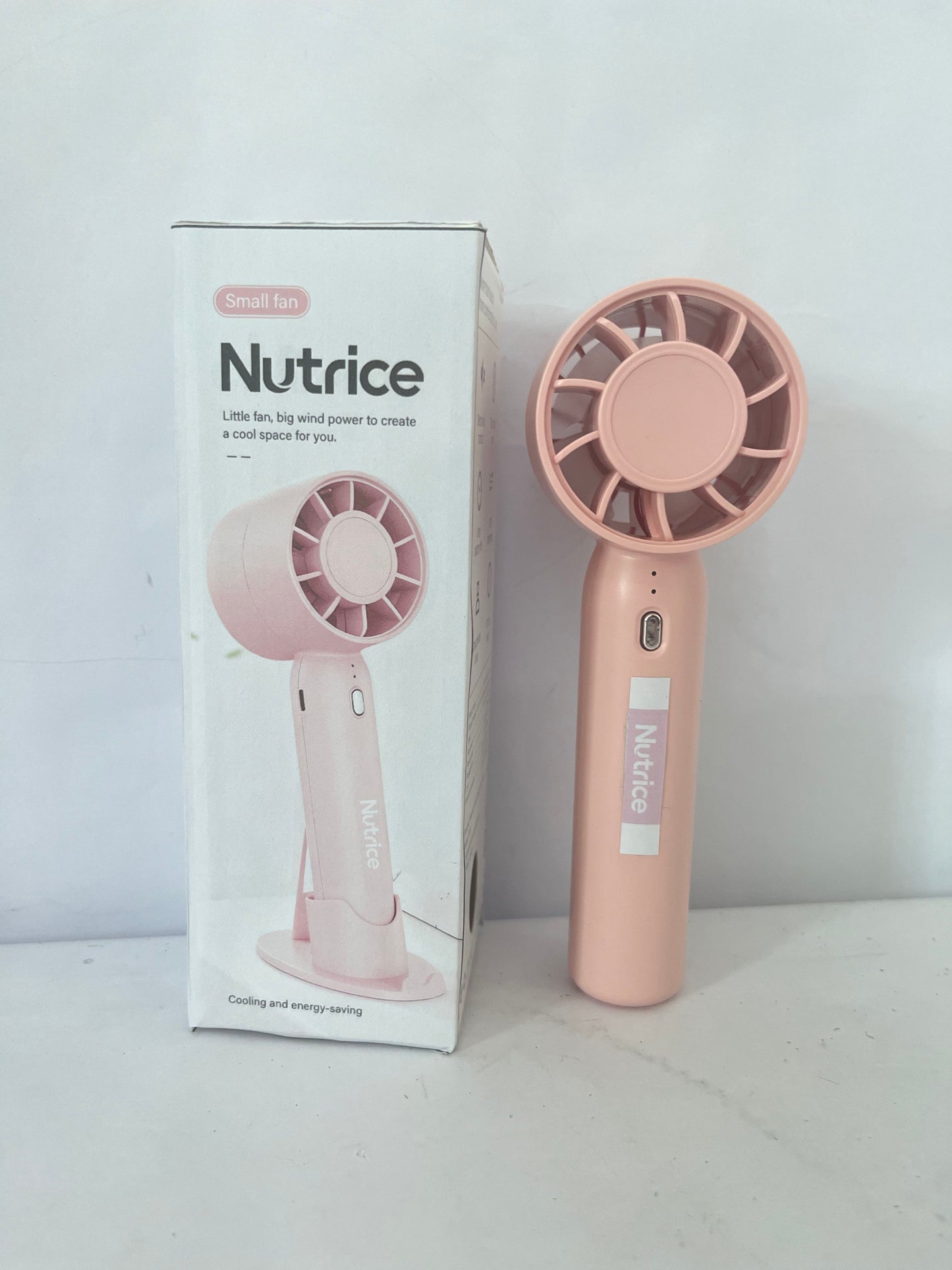 Nutrice Electric fans Portable fan for travel handheld