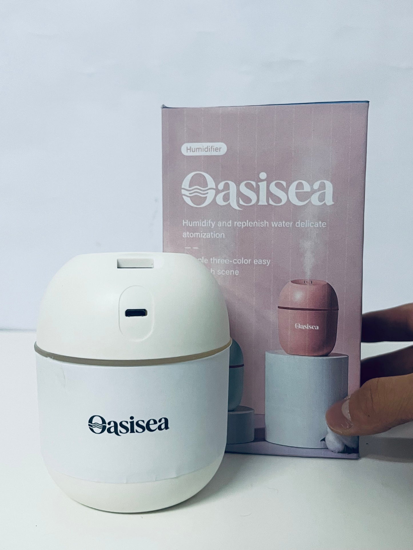 【Oasisea Portable Humidifier】—— Gentle Hydration for Your Daily Space