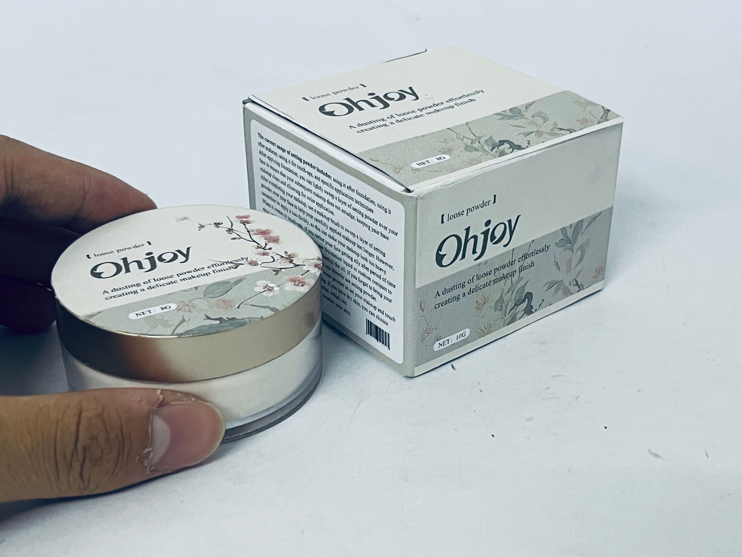 Ohjoy Loose Powder - Achieve Delicate & Long - Lasting “Airy” Makeup