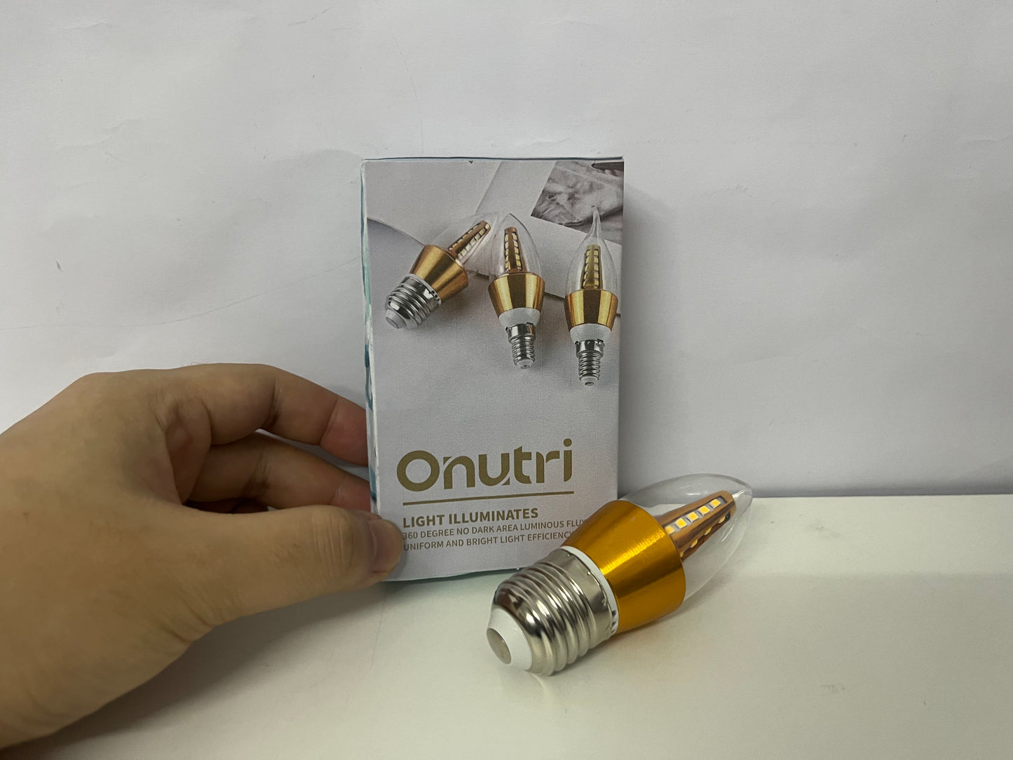 【Onutri 360° Full-Illumination LED Bulb】—— Bright & Uniform Lighting Solution