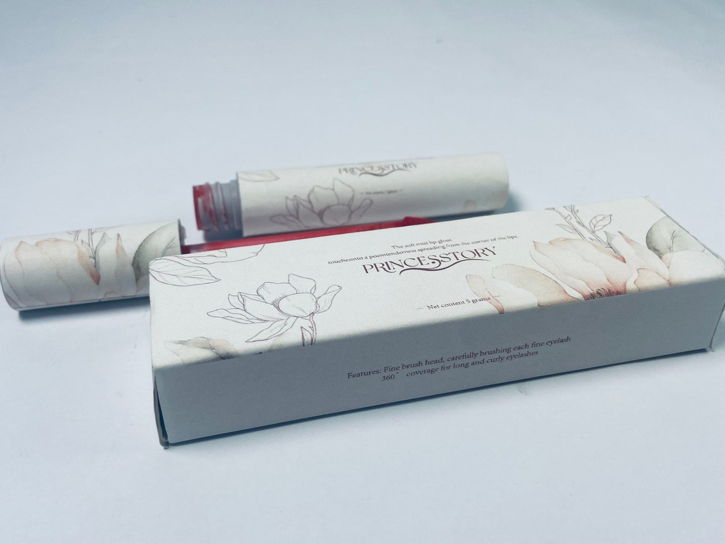 PRINCESSTORY Lipstick Lasting #11 , Vivid color, Glossy Finish, Long-lasting, moisturizing, Highly-Pigmented, Clear & Natural Makeup, Lip Tint for Daily Use