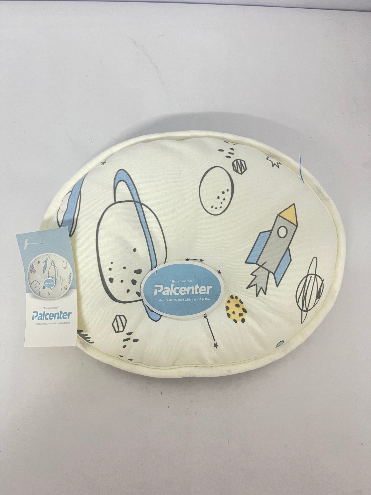 Palcenter Pillow for Sleeping, Bed Pillow for Toddler Children Boy Girls, Cooling Cute Truck Pillowcase, Small Pillow for Daycare Preschool Nap, Gifts for Kids Ages