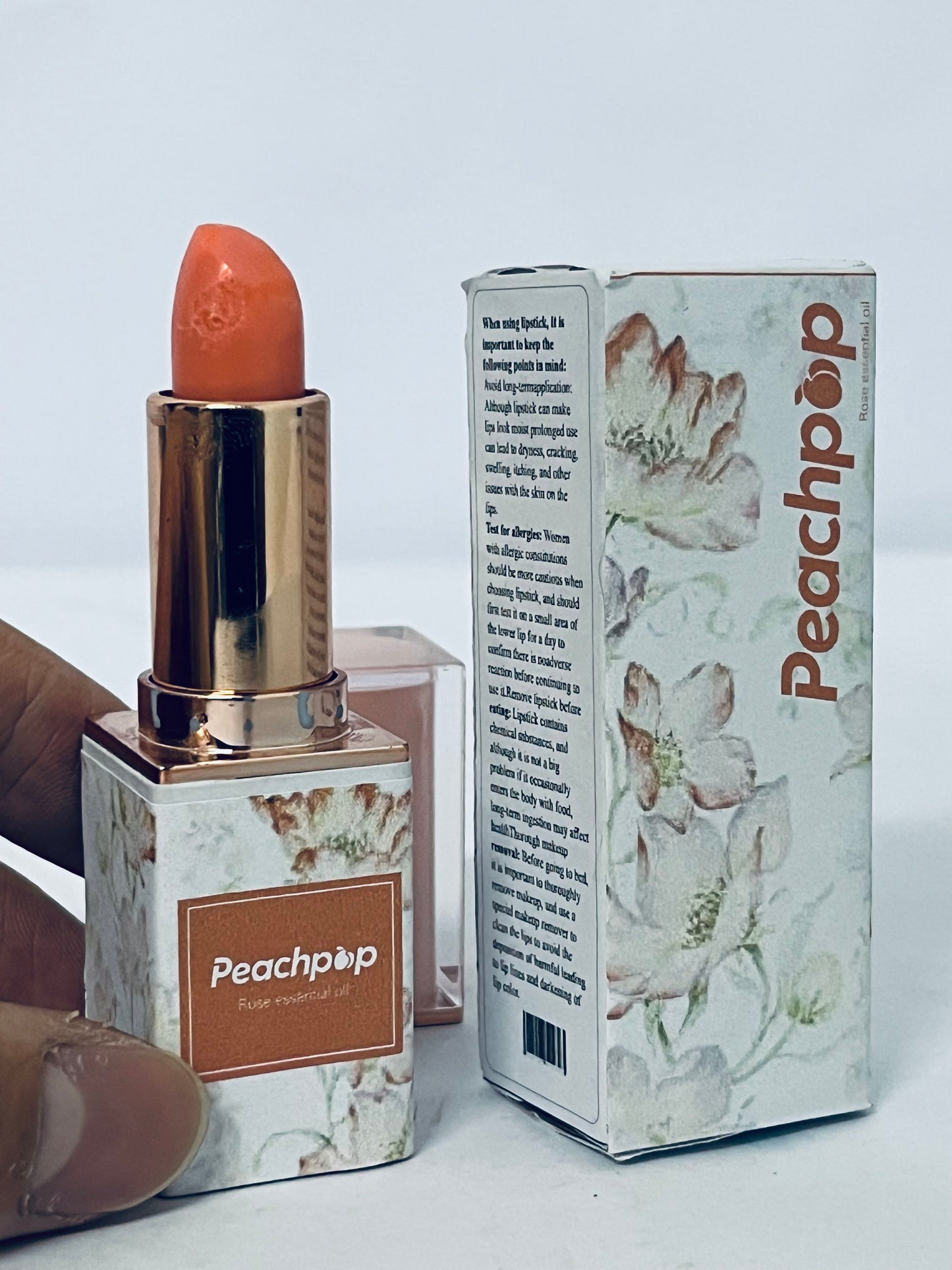 Peachpop Cream Lipstick Fanta Orange, 1 Count (Pack of 1)