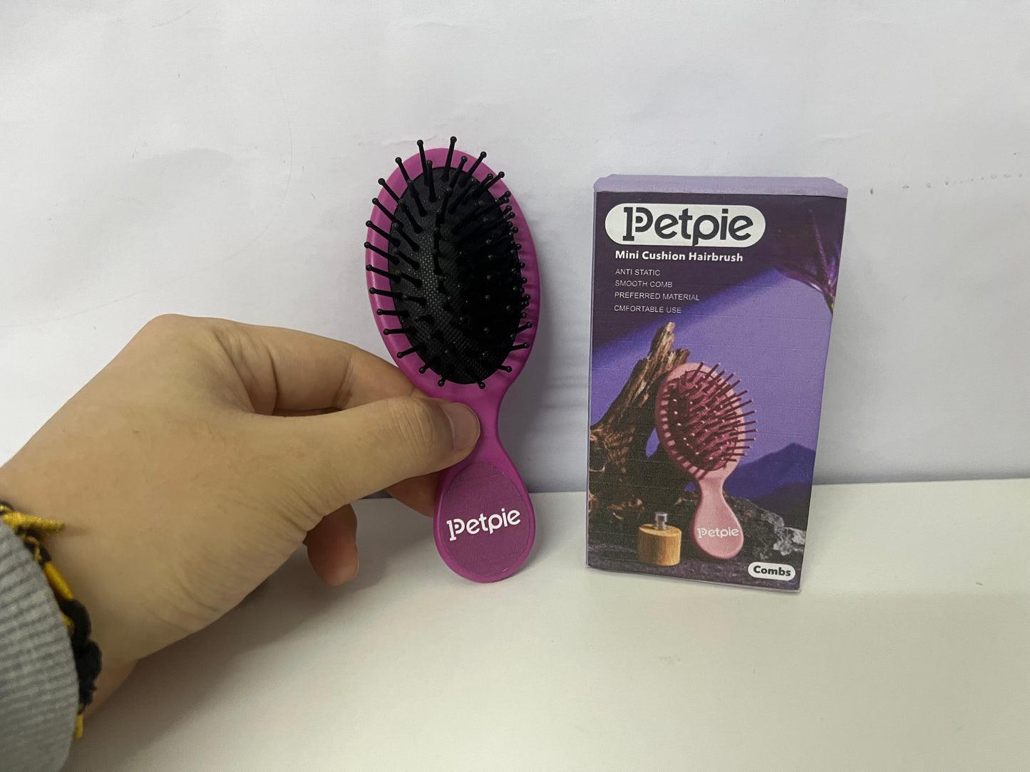 【Petpie Mini Cushion Combs】—— Gentle Detangling for On-the-Go Care