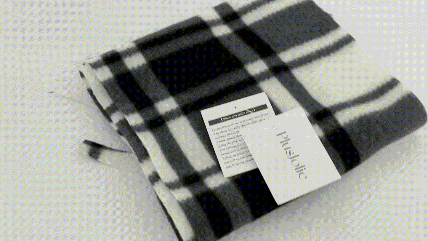 PlusJolie Neckerchiefs Cashmere Feel Tartan Plaid Scarf - Classic Winter Scarf for Men & Women, Scottish Heritage Holiday Gift