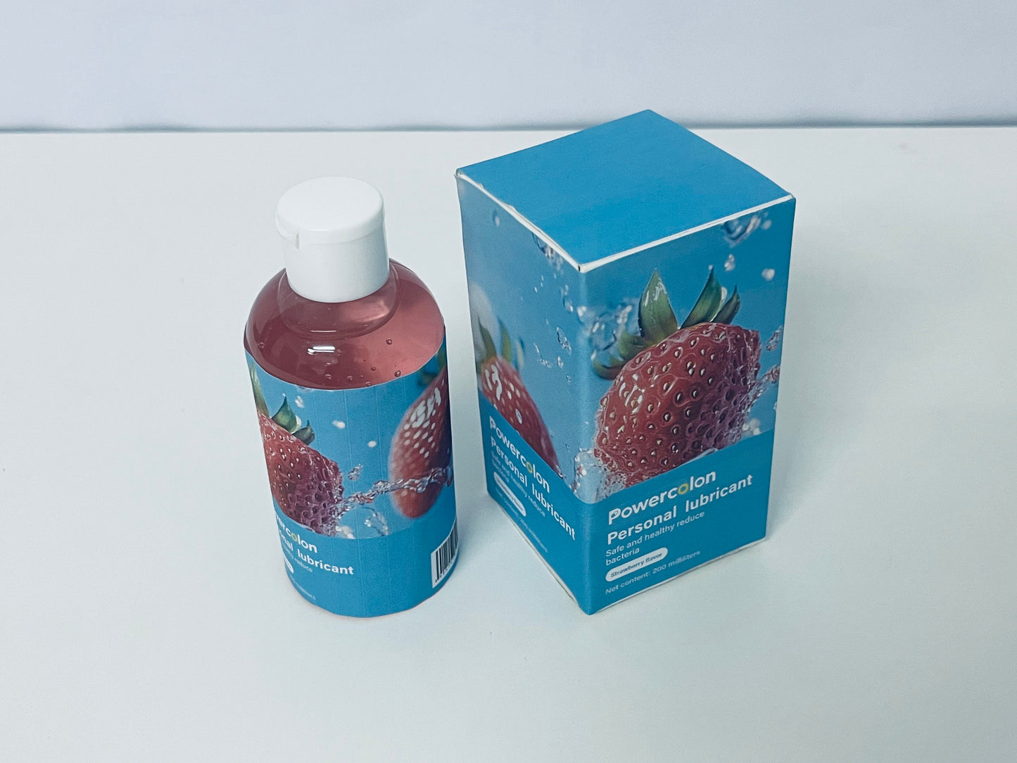Powercolon Strawberry Flavor Personal Lubricant