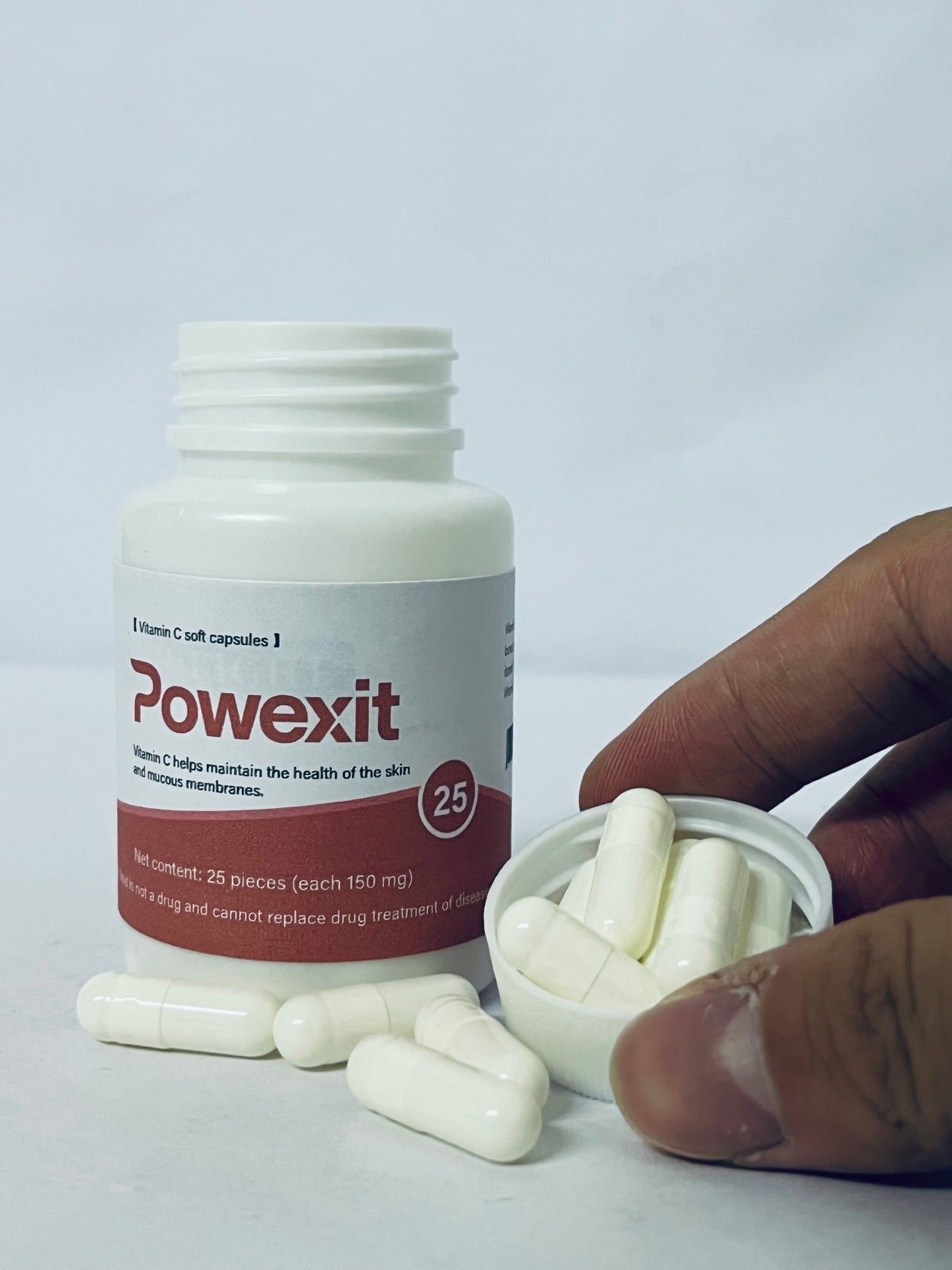 Powexit Vitamin Code Raw Vitamin C, Whole Food Vitamin C Capsules + Fruit & Veggie Blend & Probiotics, Supplements for Adults, Vegan, Gluten Free