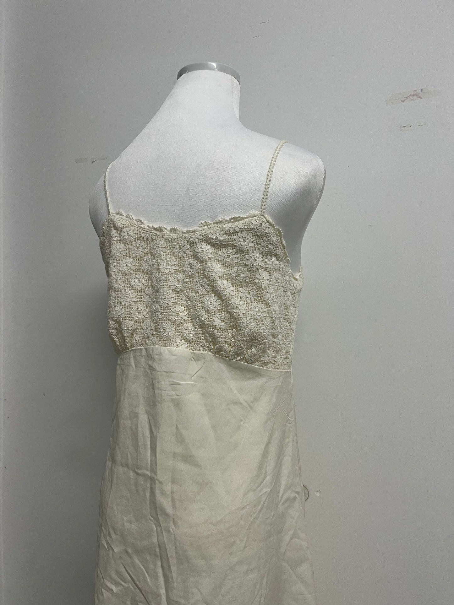 QuarterHorn Spring Cotton Slip Dress Embroidery Gentle Cute Floor Length Dress Summer Beach Spaghetti Strap Sundress