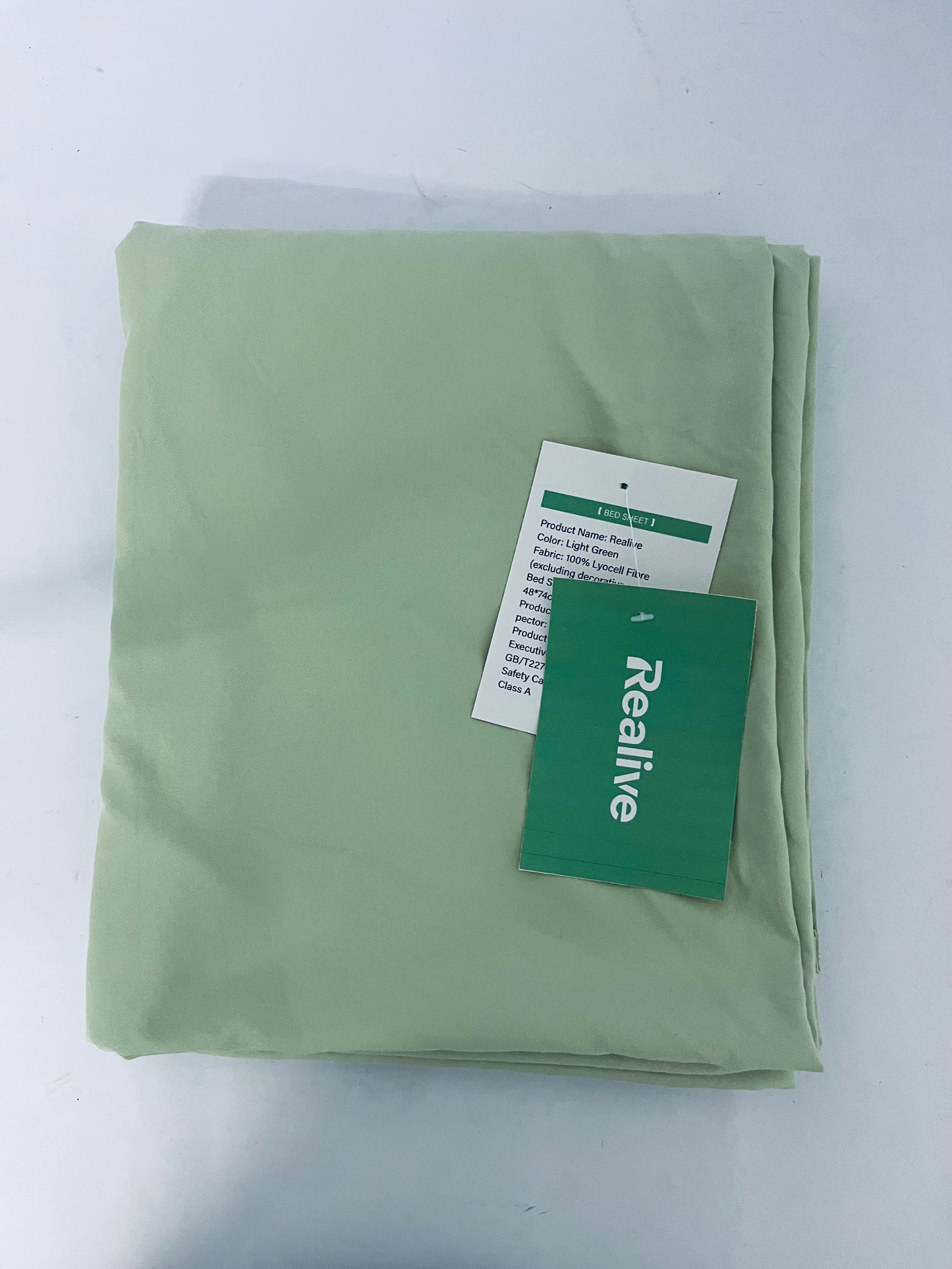 Realive Duvet Cover Cooling Blanket for Hot Sleepers King Size, Soft & Breathable for Night Sweats, All-Season Lightweight Cooling Comforter Cover Set, Ice-Cool Fabric, 104x90, Green