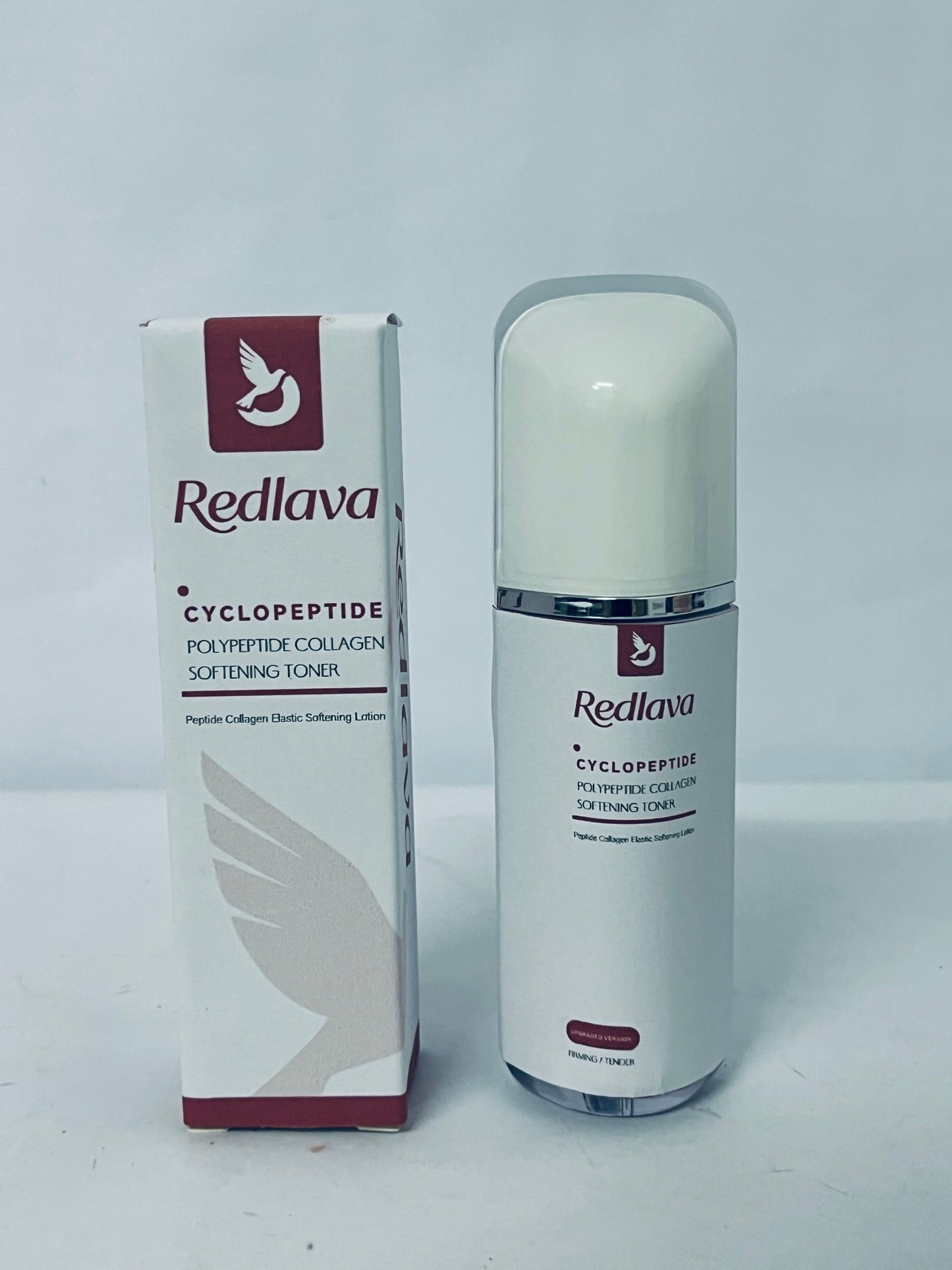 Redlava Cyclopeptide Polypeptide Collagen Softening Toner Improves Skin Elasticity with Lightweight Texture