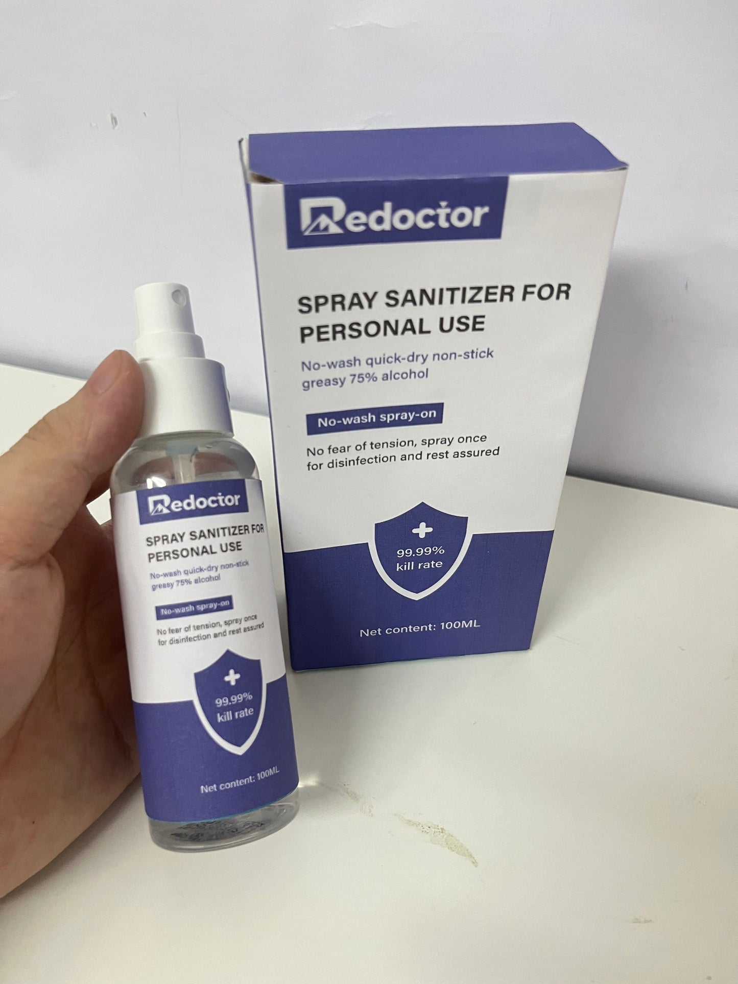 Redoctor Disinfectants KILLS 99.9% OF RATE