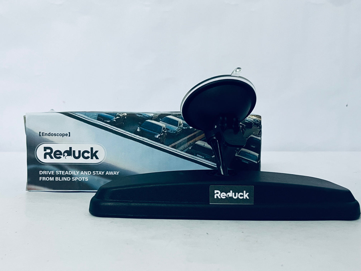 Reduck Car Interior Rearview Mirror, High - Definition Distortion - Free Mirror Surface, Strong Suction Cup Installation, Multi - Angle Flexible Adjustmen