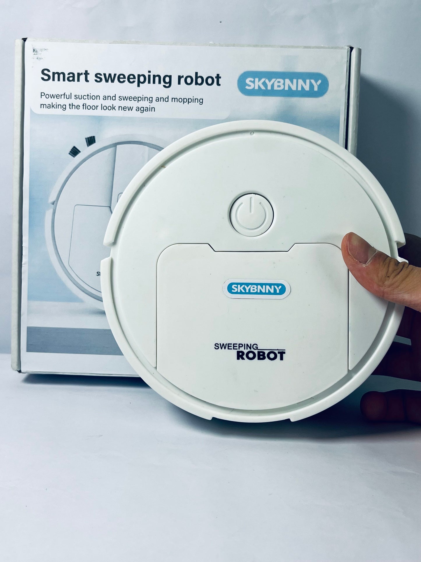 SKYBNNY 2 in 1 Intelligent Robot Vacuum Cleaner Sweeping & Mopping Robotic Vacuums Strong Suction Automatic Floor Cleaner