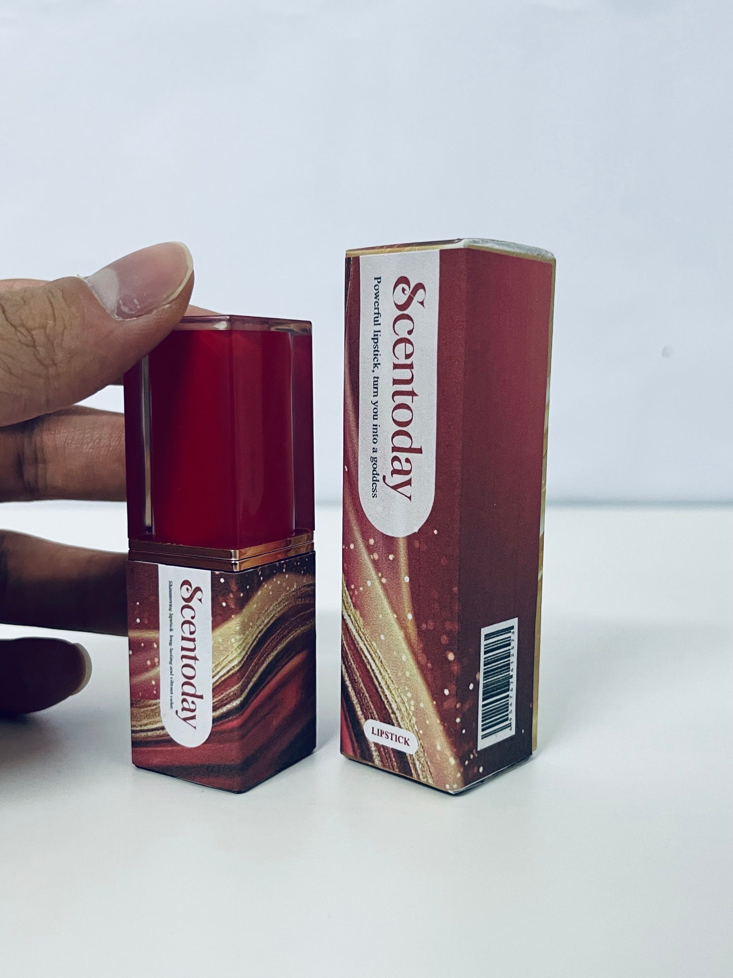 Scentoday Color-Changing Lipstick Orange Tone Brightening Moisturizing & Lip Care A Versatile Tool for Daily Makeup