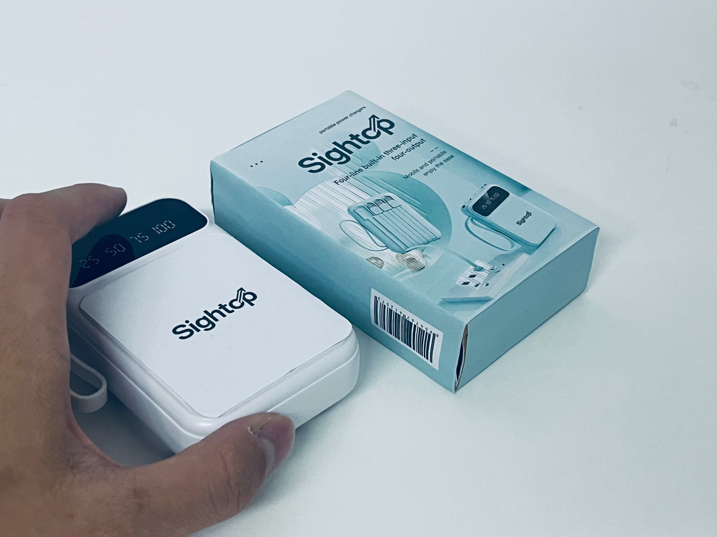 Sightop 4-in-1 Portable Power Bank: Your All-Round Charging Companion