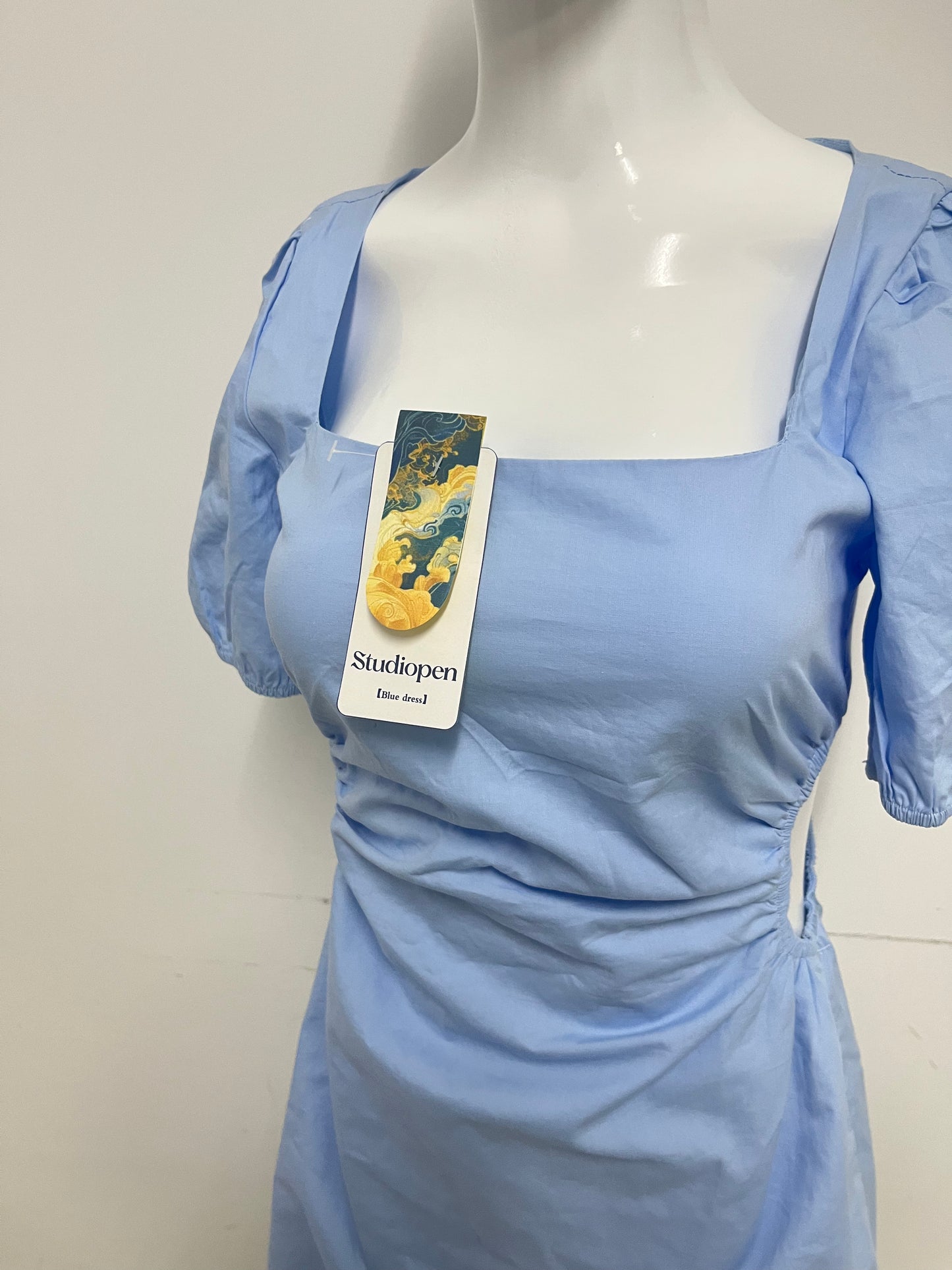 【Studiopen Ruched Waist Mini Dress】—— Effortless Summer Elegance