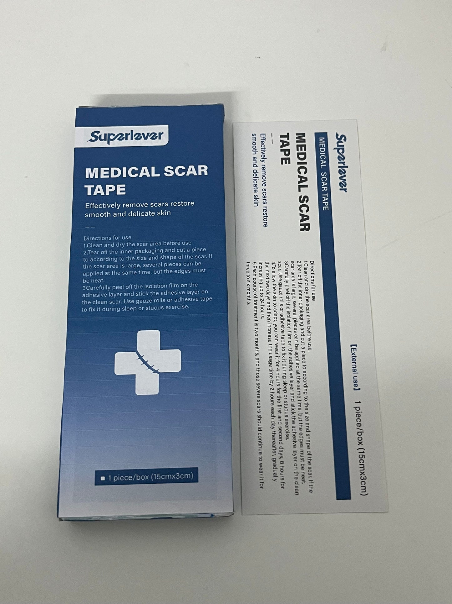 【Superlever Medical Scar Reduction Tape】—— Gentle, Effective Scar Care for Smooth Skin