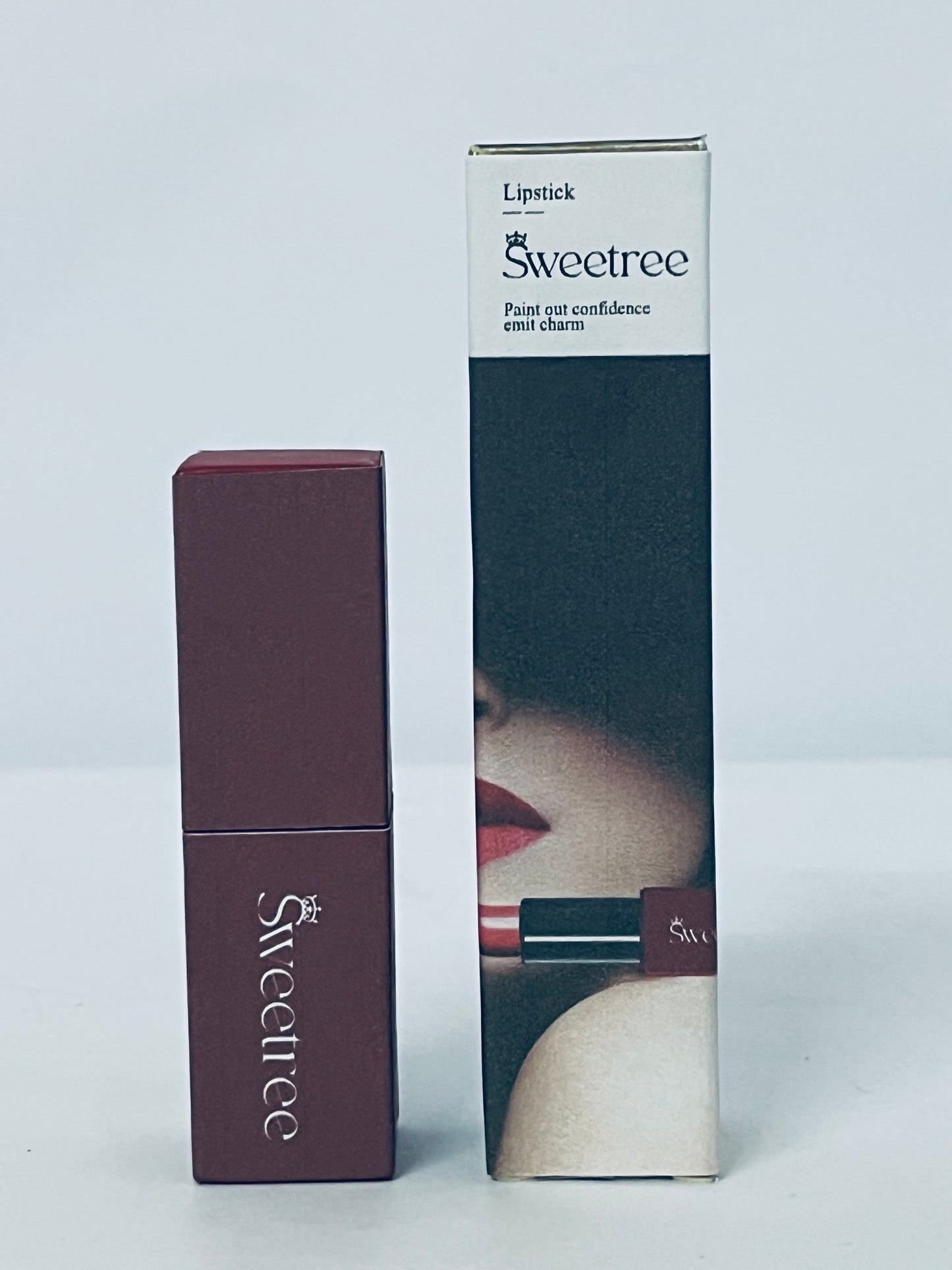 Sweetree Intense Care Lipstick - a hypoallergenic, gluten free, caring formula, with active and moisturizing ingredients.