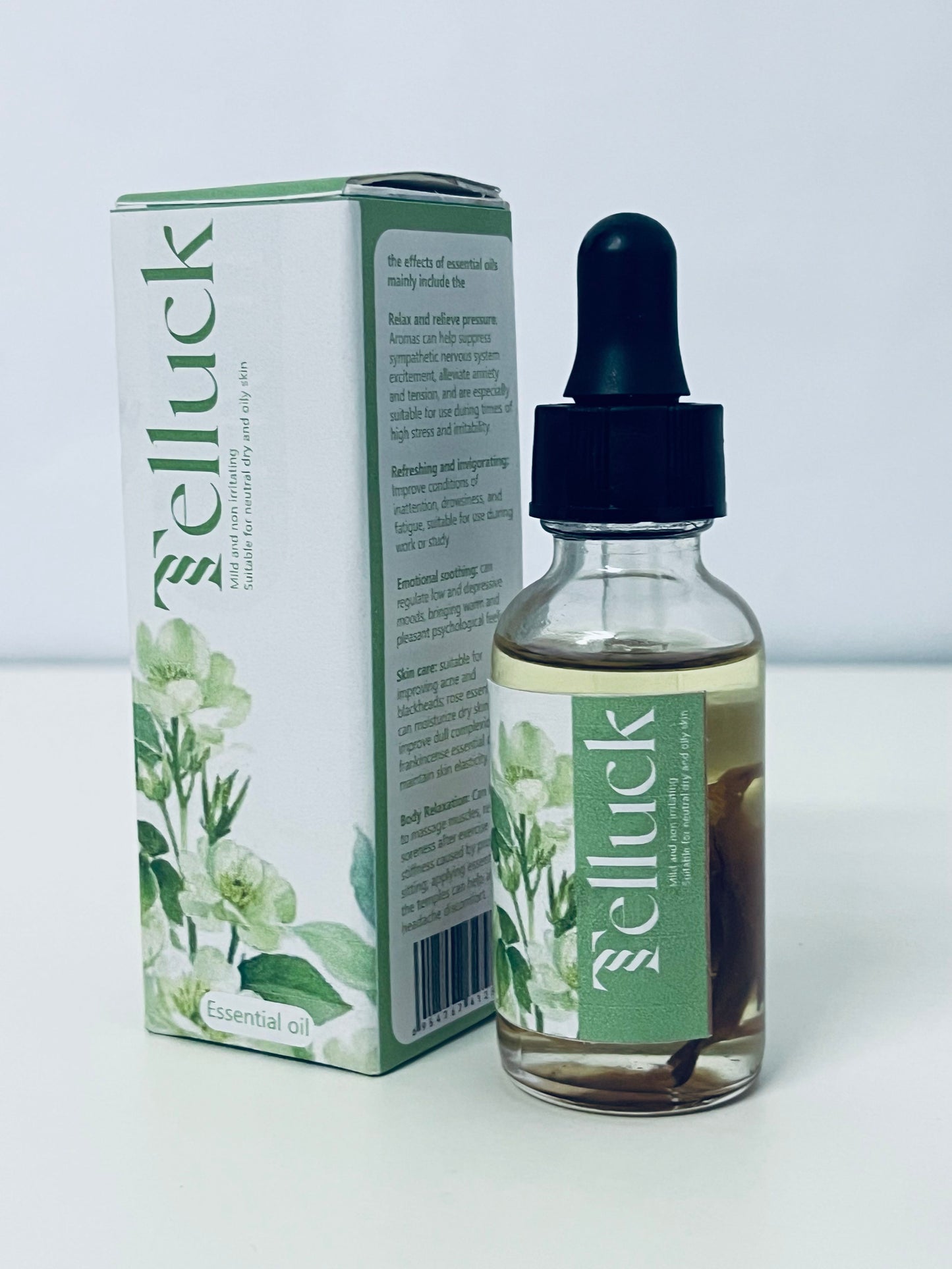 Telluck Natural Plant Extract Essential Oil, Multi-Effect Soothing and Revitalizing, Suitable for Various Skin Types, All-Purpose Oil for Aromatherapy, Massage, Skincare and Bath