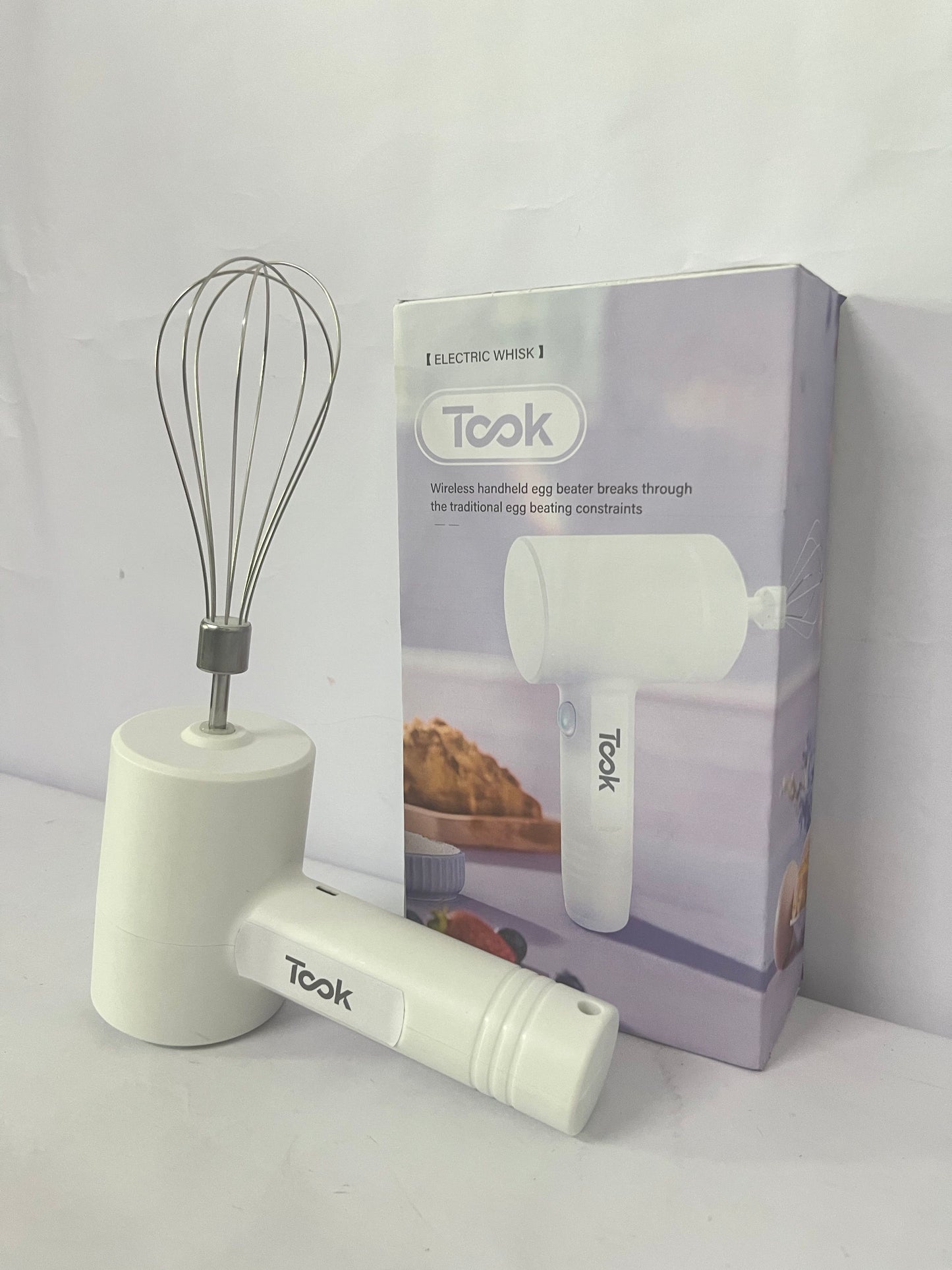 Took Powerful Milk Frother & Egg Beater - Powerful Electric Handheld Frother & Whisk