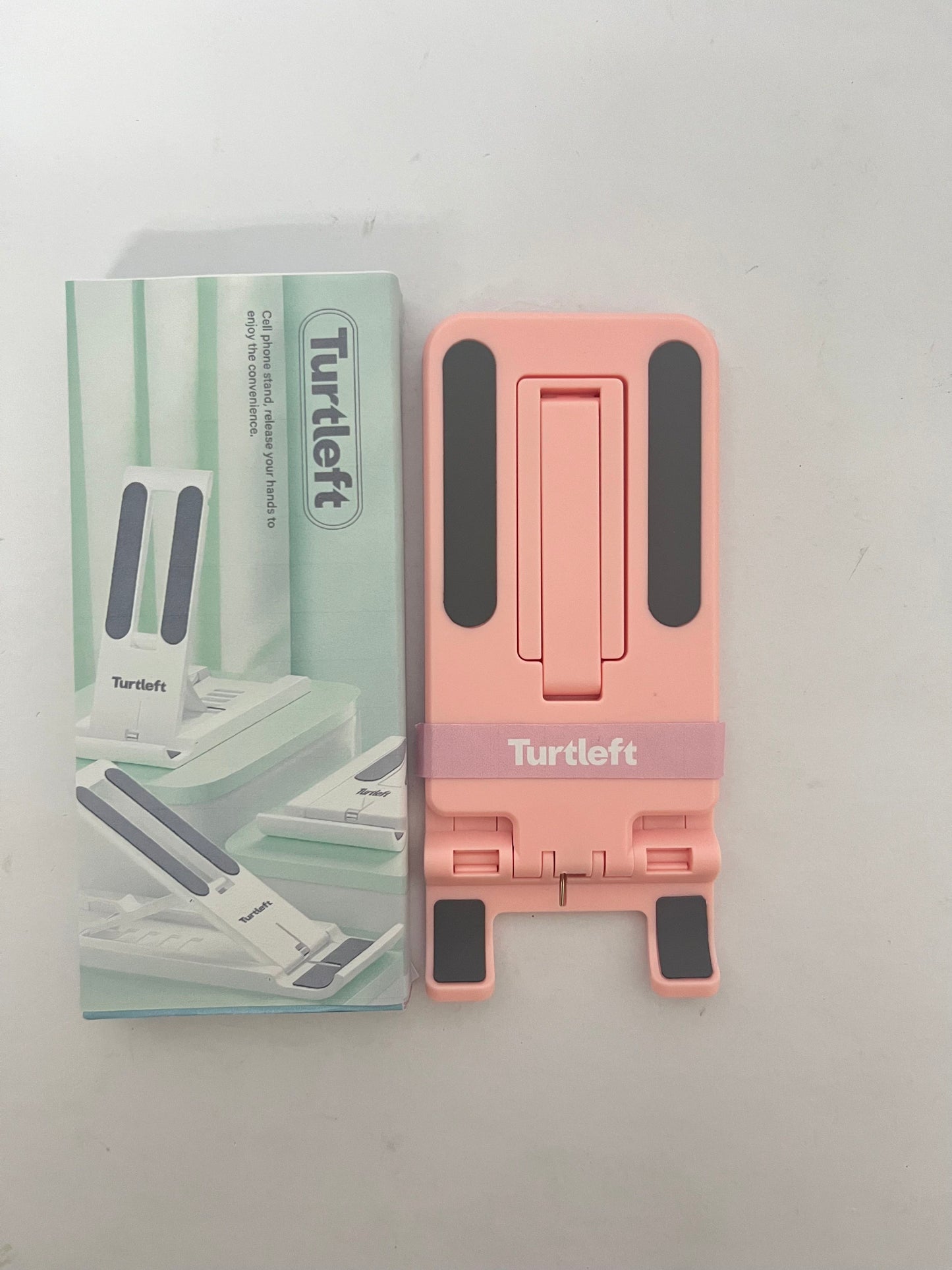 Turtleft Sturdy Desktop Folding Stand 3pcs Mobile Phone Holders for Office Bedroom