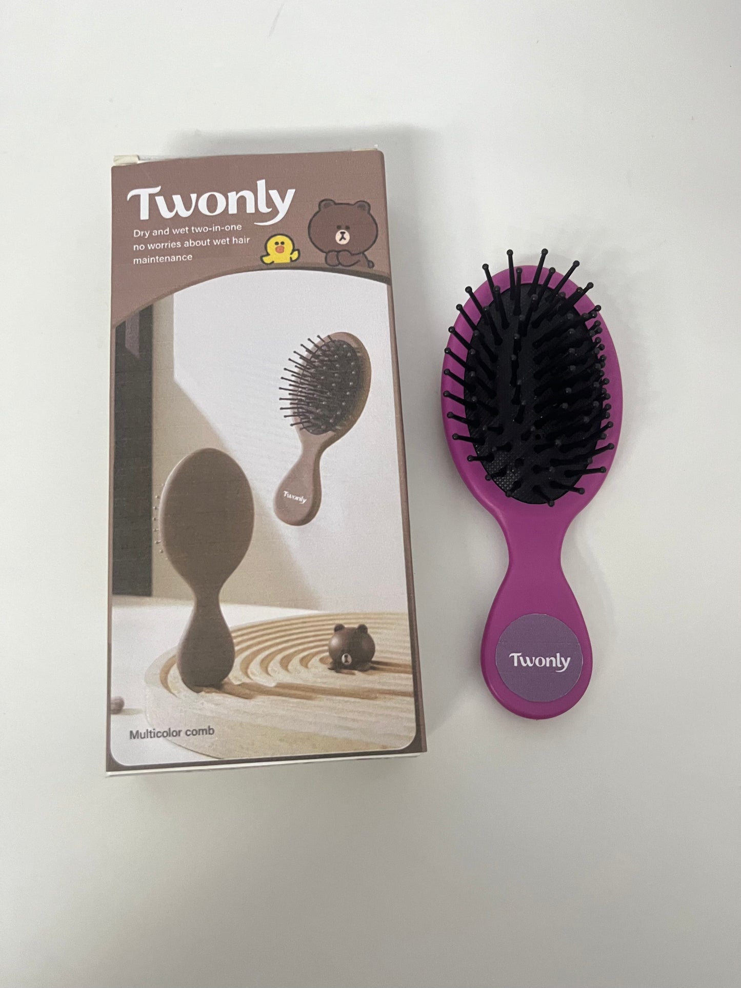 【Twonly Comb】—— Versatile & Cute Daily Hair Care Tool