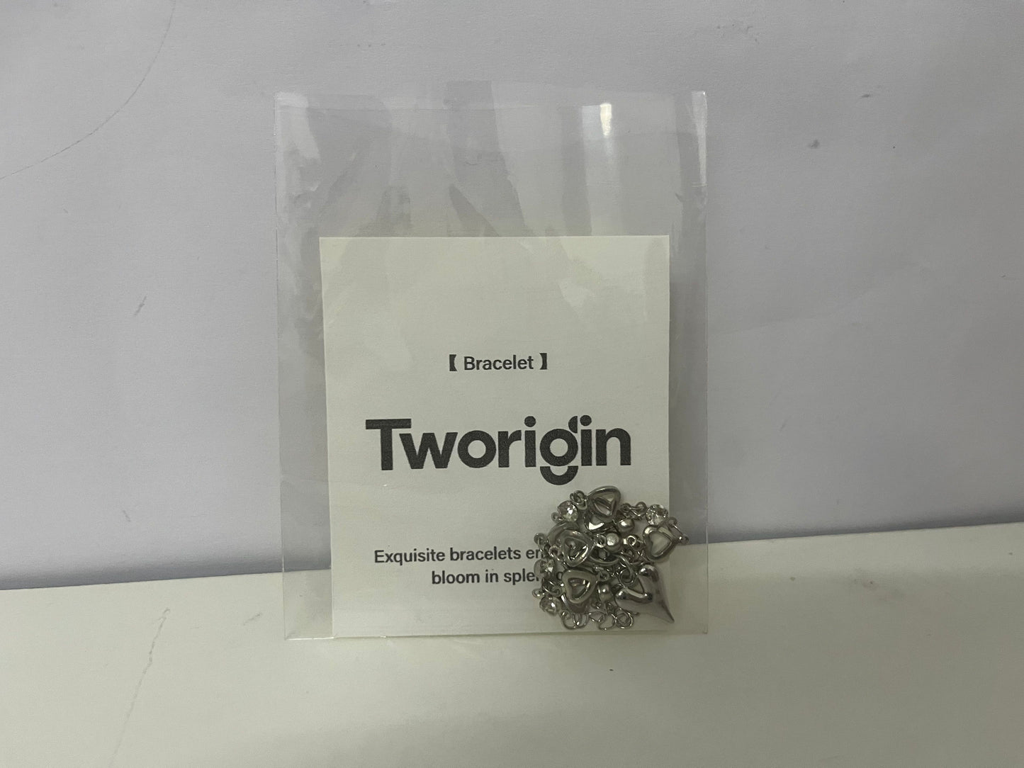 Tworigin Heart-Stitched Bracelet A Sweet & Cool Essential for Daily Outfit Embellishment