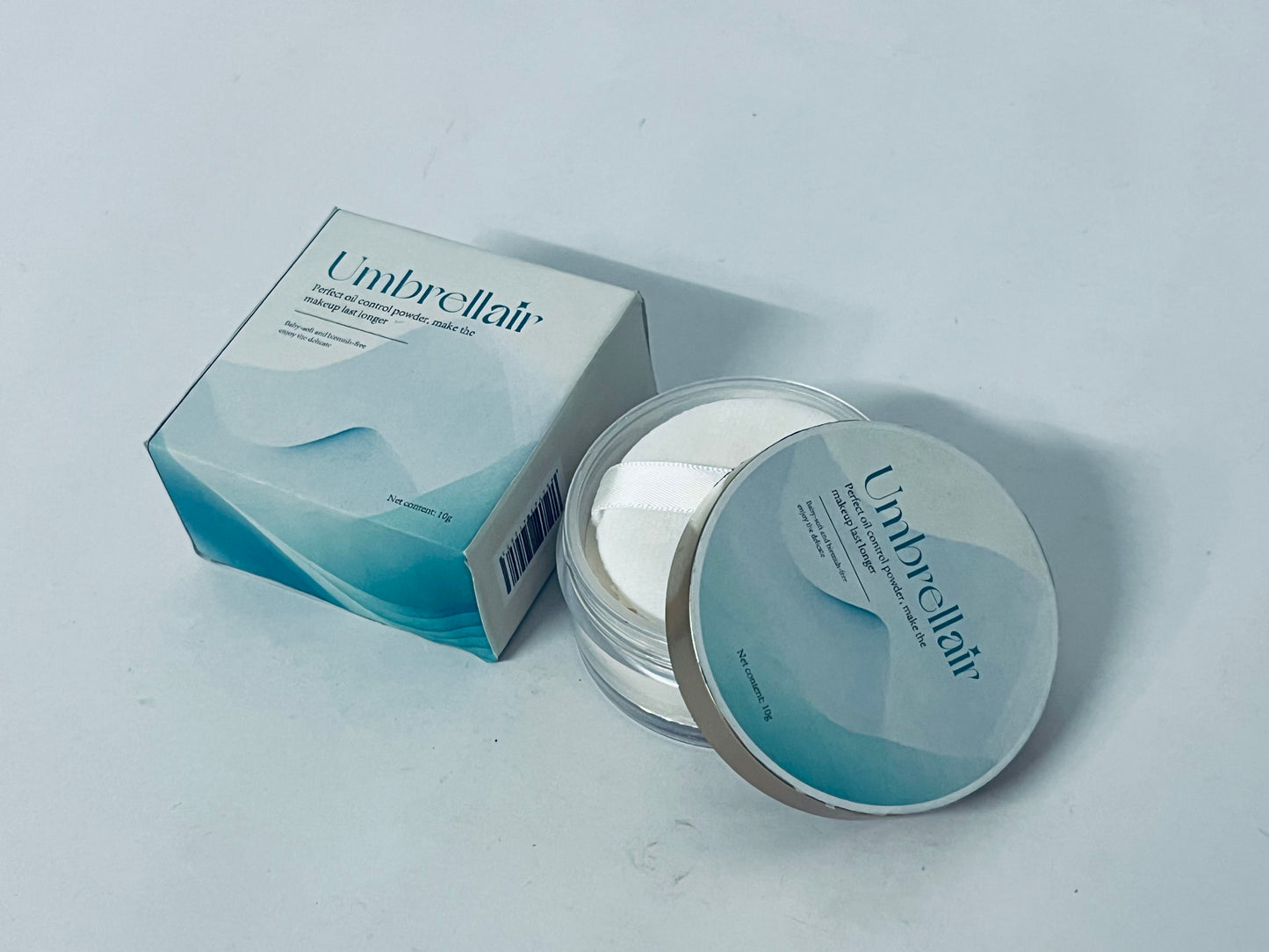 Umbrellair Longwear Loose Setting Powder, Blurring Face Powder With Up to 24HRs of Wear, Translucent Light