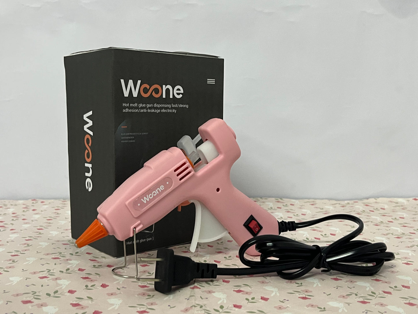 Woone Hot Glue Gun--Fast Preheating Heavy Duty Industrial Gluegun with Storage Case for Crafting, DIY and Repairs