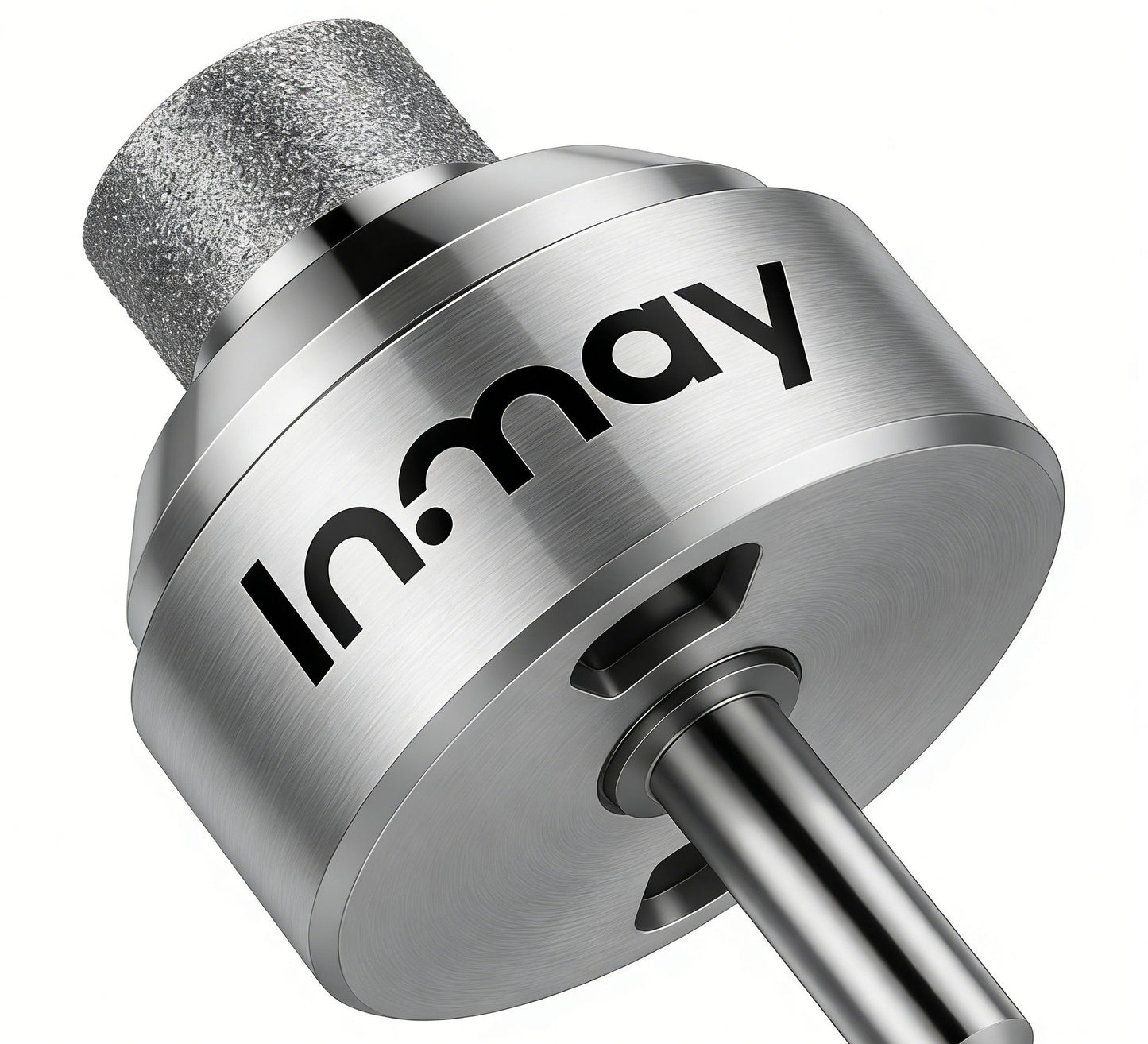 Inmay Diamond Burr Set for Power Tools, 2.35mm/3mm Shank, Rotary Tool Grinding Bits for Stone, Glass, Ceramic, Jewelry Polishing & Engraving