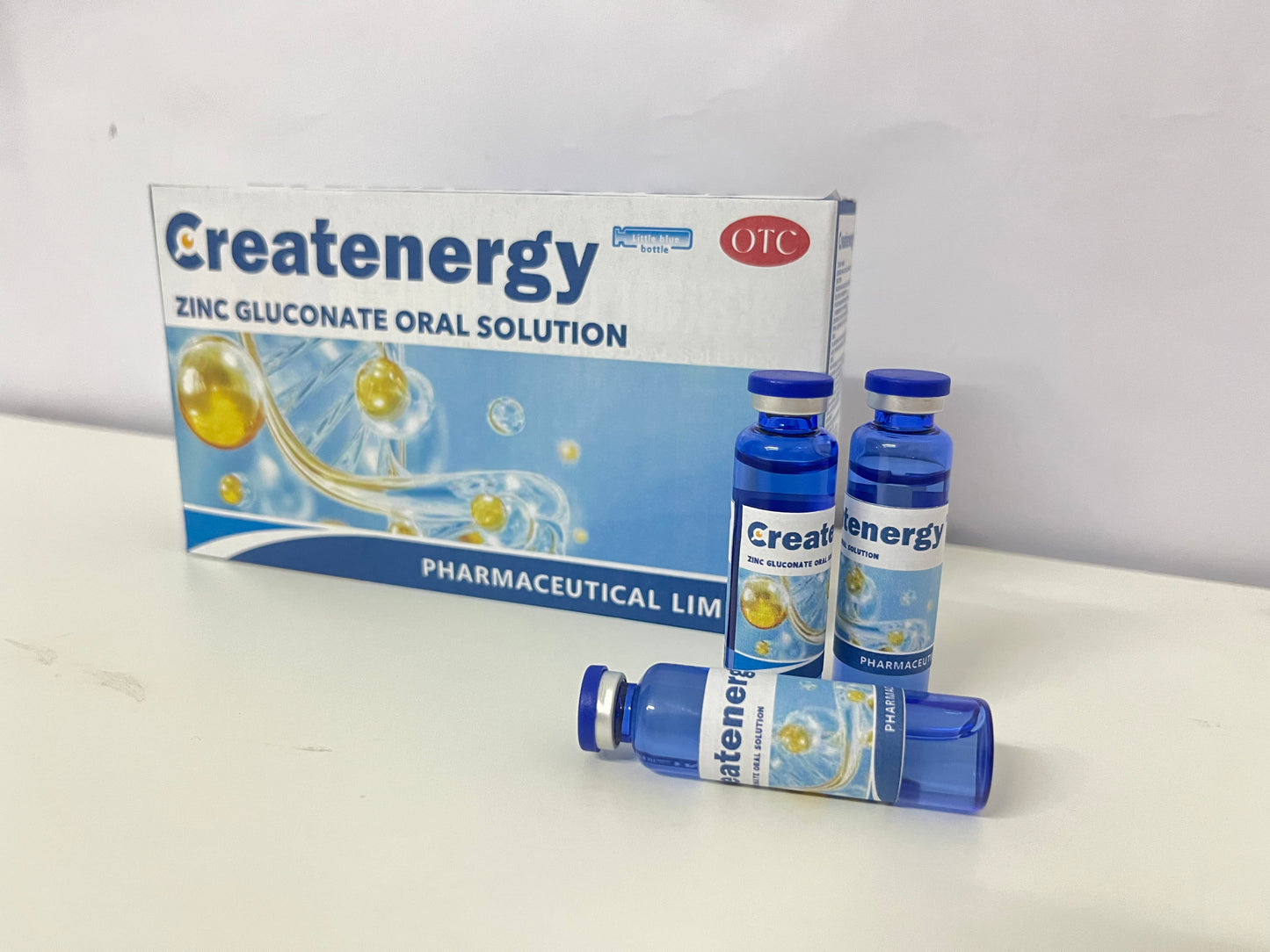 【Createnergy Zinc Gluconate Oral Solution】—— Nutritional Supplement for Daily Wellness