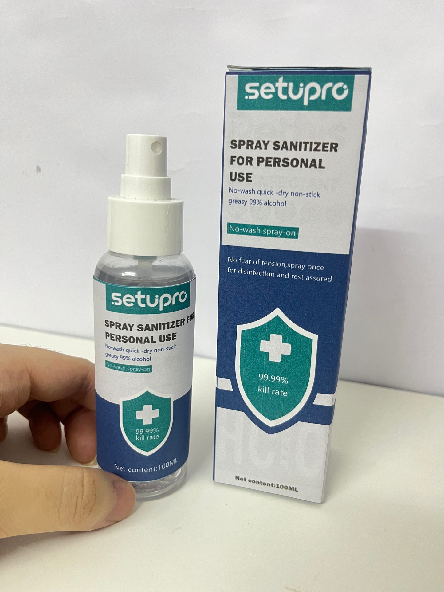 【setupro Personal Spray Sanitizer】—— Convenient On-the-Go Hygiene Protection