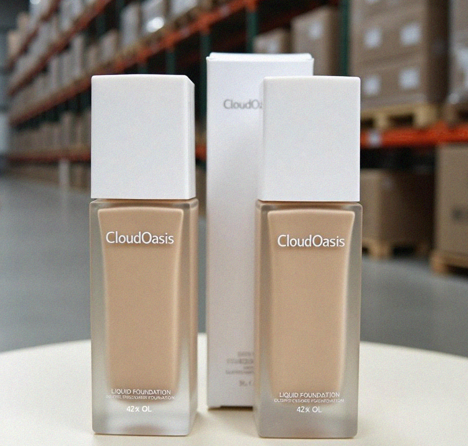 CloudOasis Liquid Foundation, ColorStay Face Makeup for Combination & Oily Skin, SPF 15, Medium-Full Coverage with Matte Finish, 220 Natural Beige, 1 Fl Oz