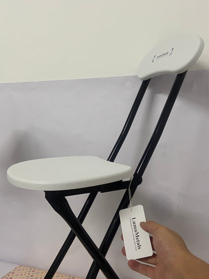 LumaMetals Foldable Chairs Folding Chair, Pipe Chair, Kitchen Chair