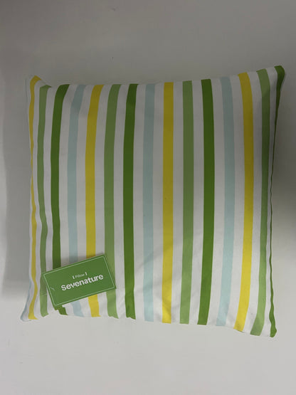[Sevenature Pillows]——Sevenature Fresh Stripe Pillow - Nordic Style Throw Pillow for Living Room Sofa
