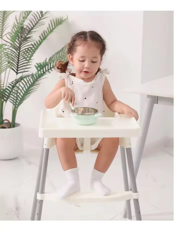 MISSHAPPY High chairs for babies,Children's Dining Chair Plastic Baby High Chair for 0-12 Months Age Range