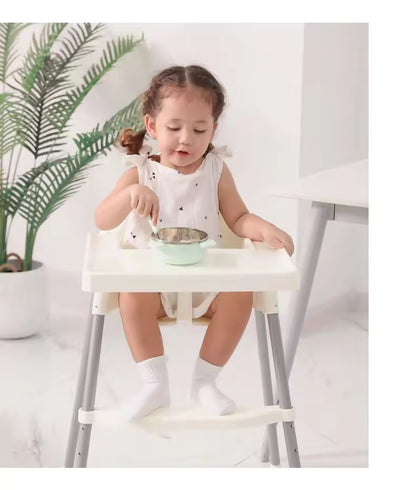 MISSHAPPY High chairs for babies,Children's Dining Chair Plastic Baby High Chair for 0-12 Months Age Range