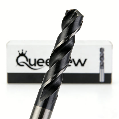 Queenew HSS Twist Drill Bits, Professional Metal & Stainless Steel Drill Bits, Industrial Grade Wear-Resistant Power Tools, namely, Burrs for Electric Drills