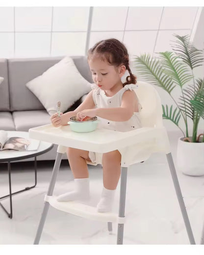 MISSHAPPY High chairs for babies,Children's Dining Chair Plastic Baby High Chair for 0-12 Months Age Range