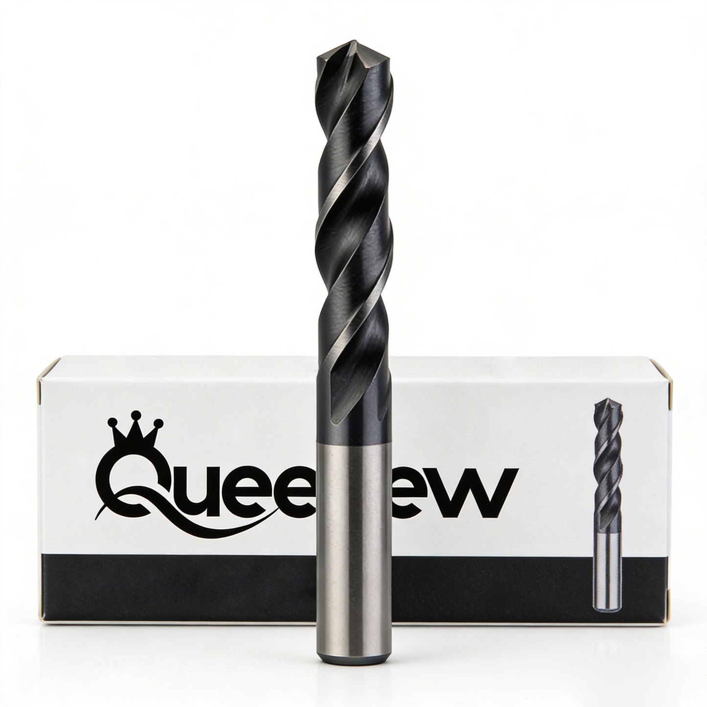 Queenew HSS Twist Drill Bits, Professional Metal & Stainless Steel Drill Bits, Industrial Grade Wear-Resistant Power Tools, namely, Burrs for Electric Drills