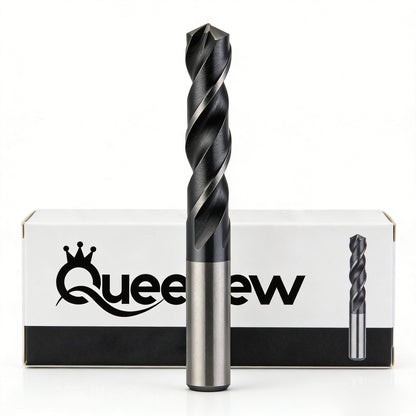 Queenew HSS Twist Drill Bits, Professional Metal & Stainless Steel Drill Bits, Industrial Grade Wear-Resistant Power Tools, namely, Burrs for Electric Drills