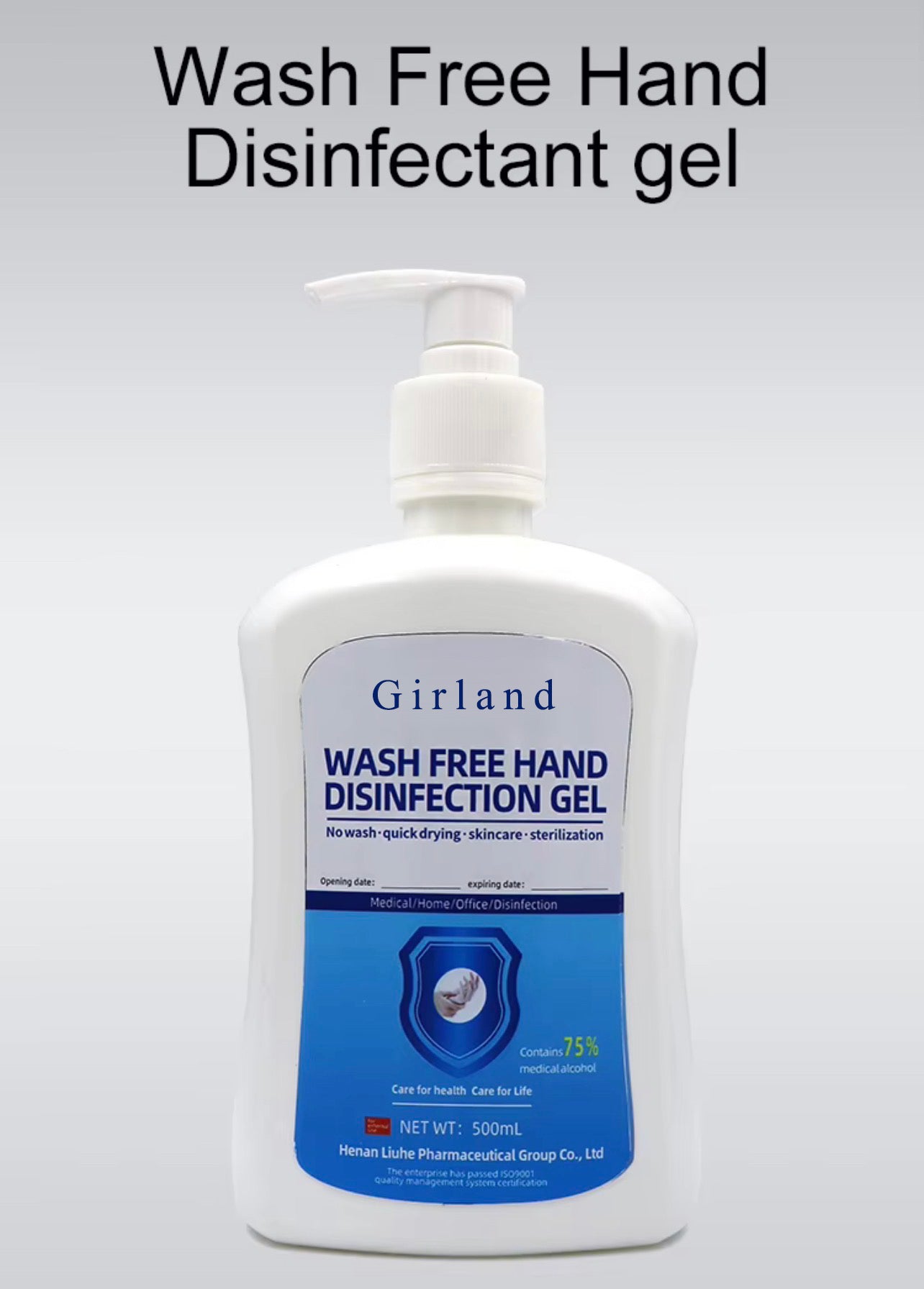 Girland Disinfectants Wash Free Hand Disinfectant gel