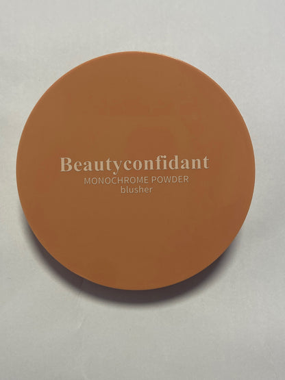 Beautyconfidant Matte Blush, Brushes onto Cheeks Smoothly, Soft Matte Look and Even Finish, Flawless Velvety Coverage, Effortless Blending Makeup, Flatters the Face, Convenient Compact, Chic