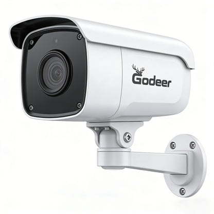 Godeer HD Night Vision Security Camera, Outdoor Waterproof Surveillance Camera, Remote View Home & Business Security Cameras with Phone App