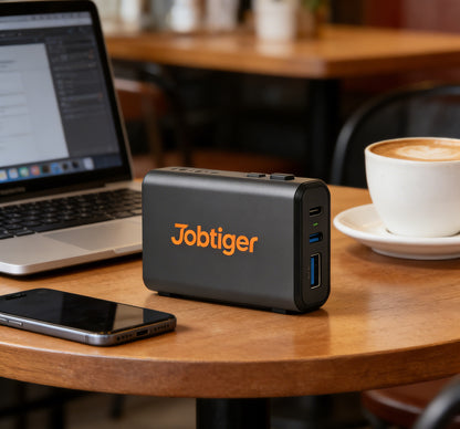 Jobtiger 30000mAh Portable Power Charger, High-Speed PD Fast Charging Power Bank with 3 Output Ports, Compact Portable power chargers for Laptop, Phone & Travel