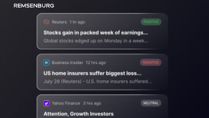 REMSENBURG Daily Stock Market Data Provision Service