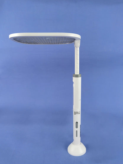 ELWIAE Foldable & Telescopic Electric Mosquito Swatter, 2-in-1 UV Mosquito Killer Lamp, Rechargeable Fly Zapper with 3-Layer Safety Mesh, Long-Lasting Lithium Battery, Base & LED Light, Physical Pest Control for Home Use
